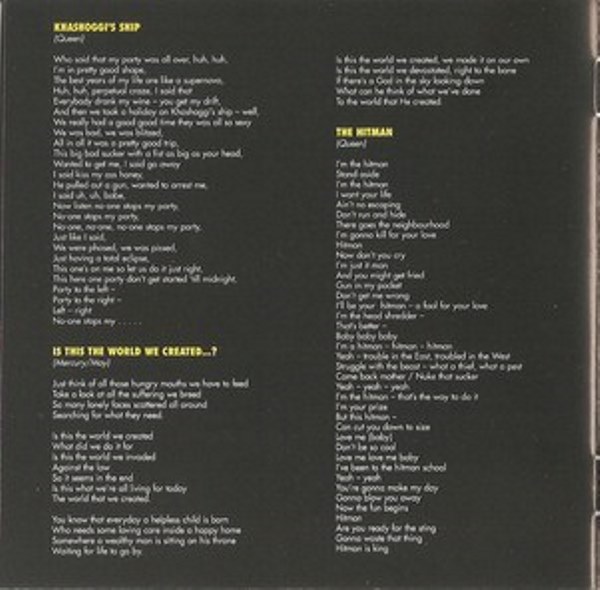 Queen  Deep Cuts : Booklet 4